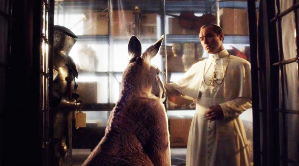 Kangourou - The Young Pope avec Jude Law