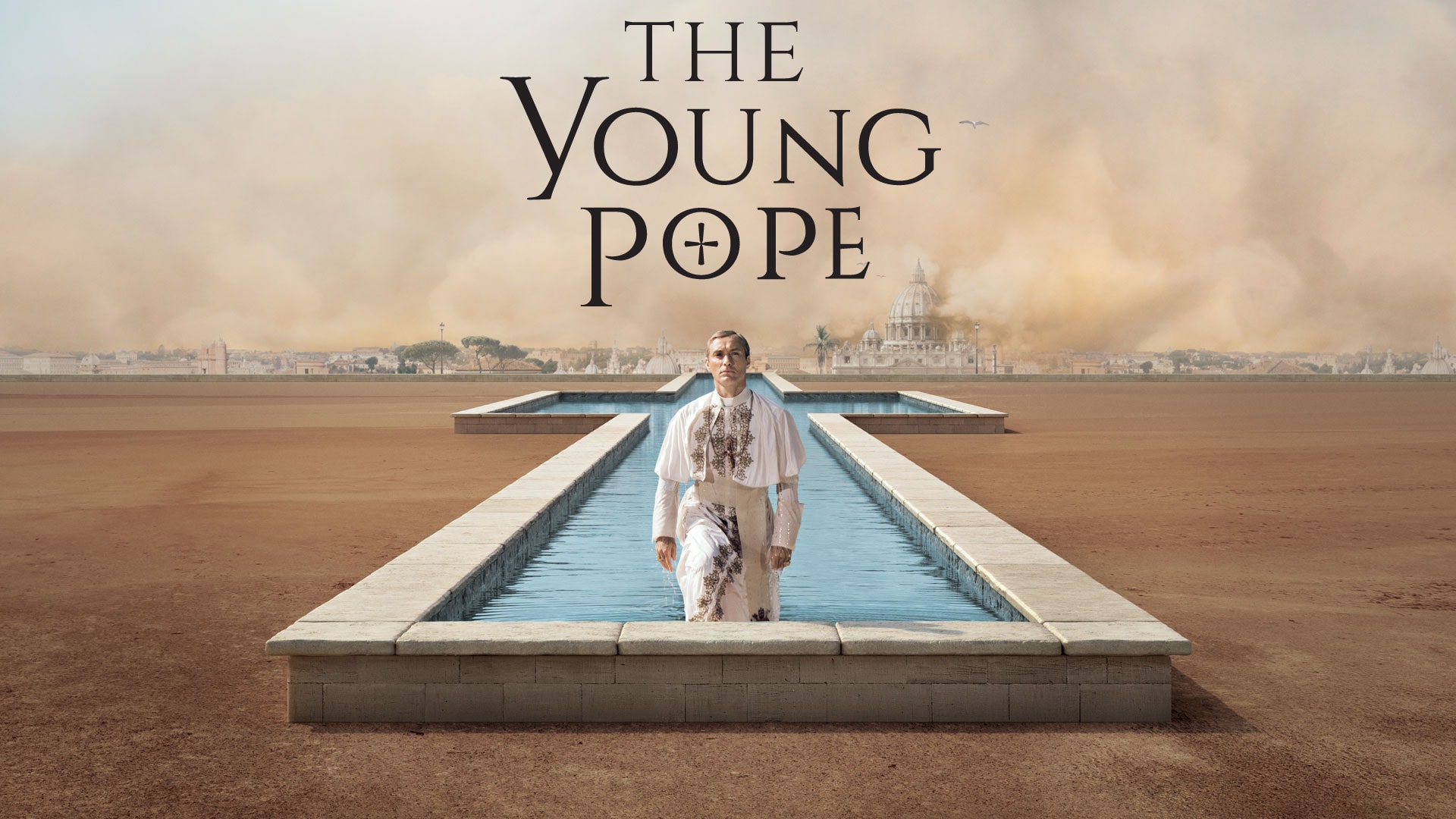 The Young Pope (Pie XIII) sort de sa piscine