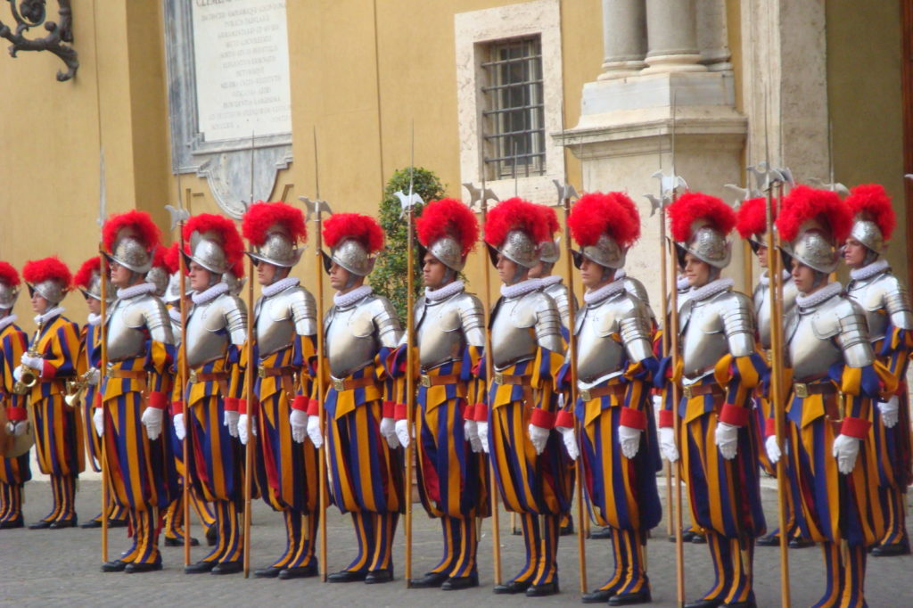 La Garde Suisse, au Vatican